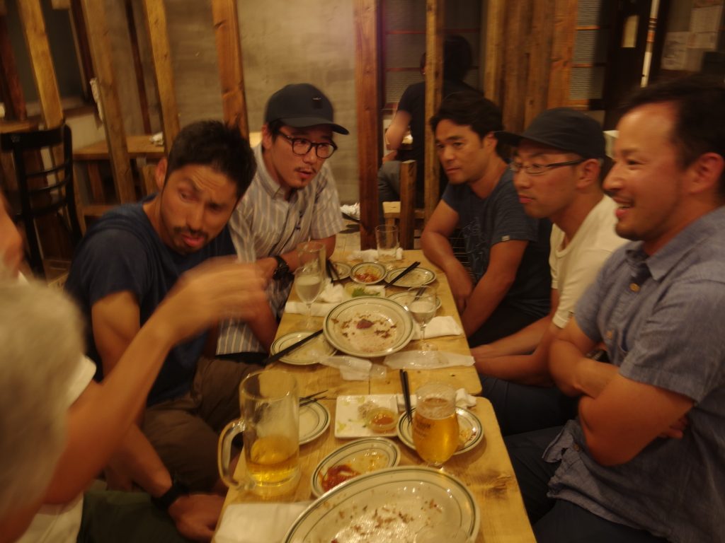 最後は横浜のみんなと。 相変わらず、みんなパワフルでした。