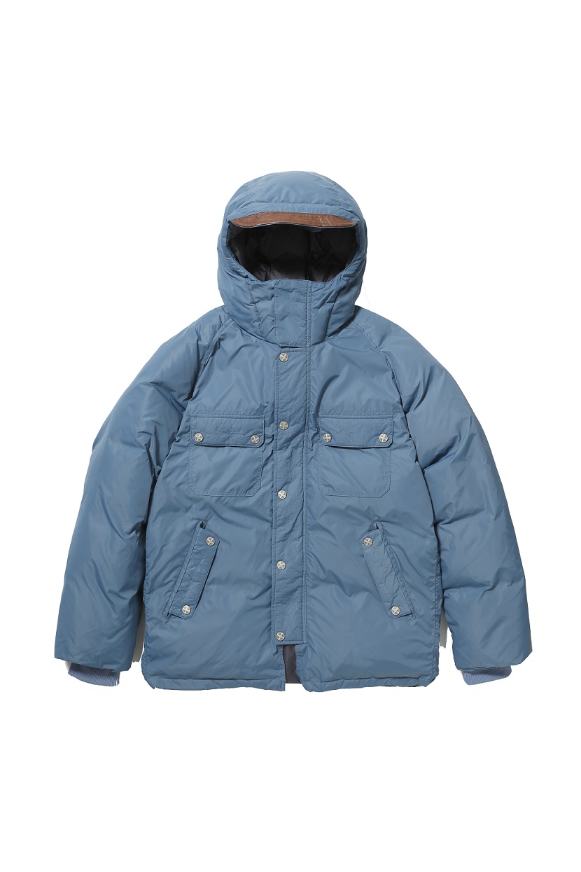 Down Jacket ¥60,000(inc tax) MATERIAL :( 表地 / 裏地)ナイロン 100% ( ダウン)フランスダウン 90% /10%*日本精製 ・700フィルパワー