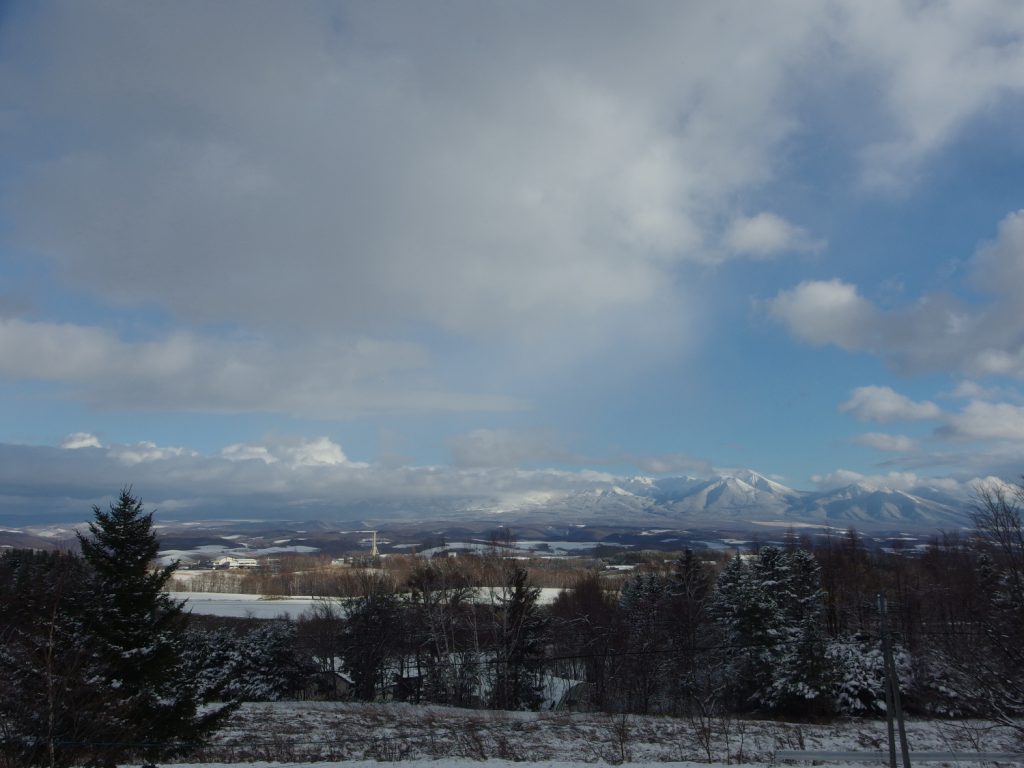 あっと言う間に外はもう冬景色です。