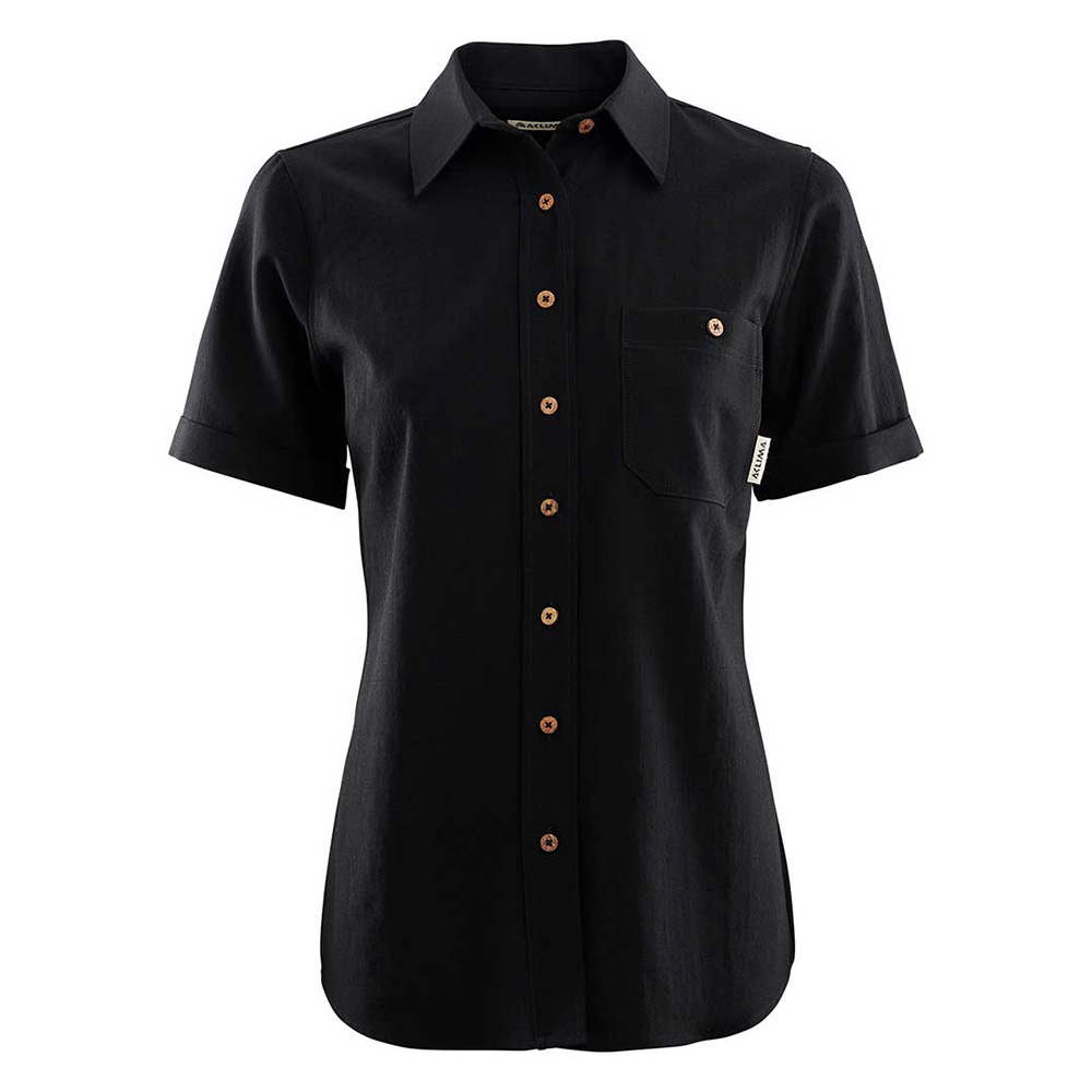 Woven Short Sleeve Wool Shirt [W]